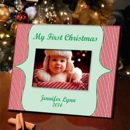 Holiday Stripes Frame